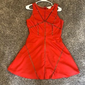 Red Dress for Evening Wear